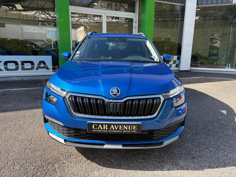 Occasion SKODA Kamiq 1.0 TSI Evo 110ch Young Edition DSG7 / ATTELAGE / ROUE SECOURS 2021 Bleu Racing métallisé 17489 € à Sarrebourg