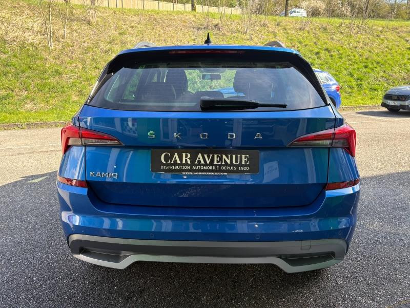 Occasion SKODA Kamiq 1.0 TSI Evo 110ch Young Edition DSG7 / ATTELAGE / ROUE SECOURS 2021 Bleu Racing métallisé 17489 € à Sarrebourg