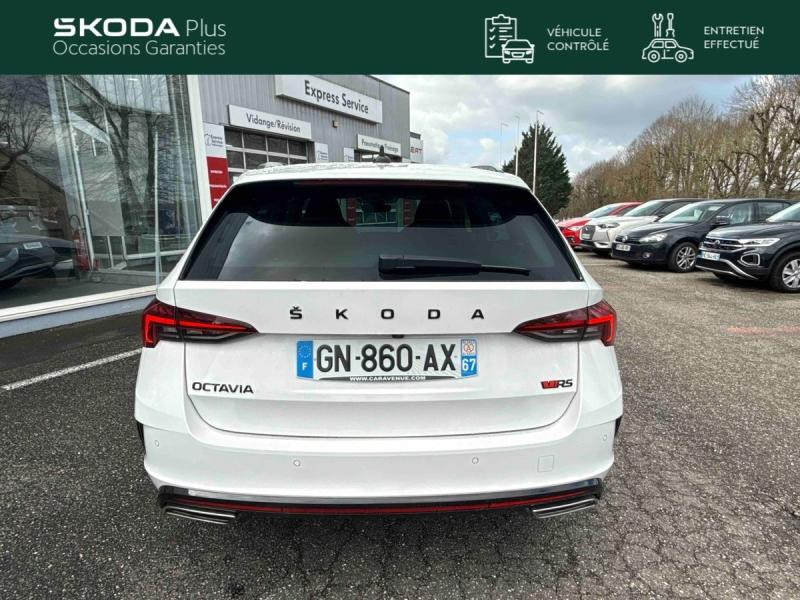 Occasion SKODA Octavia Combi 2.0 TDI 200 RS 4x4 DSG / GPS / Caméra / Kessy / Pack Electrique RS / Sièges Chauffants 2023 Blanc Cristal spéciale 31989 € à Sarrebourg