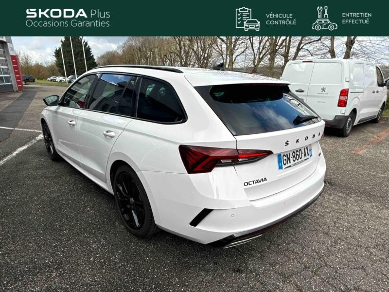 Occasion SKODA Octavia Combi 2.0 TDI 200 RS 4x4 DSG / GPS / Caméra / Kessy / Pack Electrique RS / Sièges Chauffants 2023 Blanc Cristal spéciale 31989 € à Sarrebourg