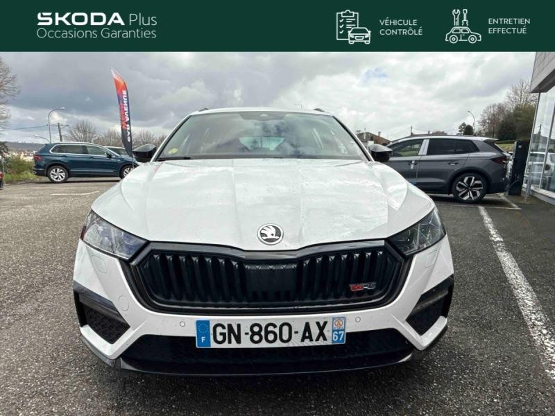 Occasion SKODA Octavia Combi 2.0 TDI 200 RS 4x4 DSG / GPS / Caméra / Kessy / Pack Electrique RS / Sièges Chauffants 2023 Blanc Cristal spéciale 31989 € à Sarrebourg