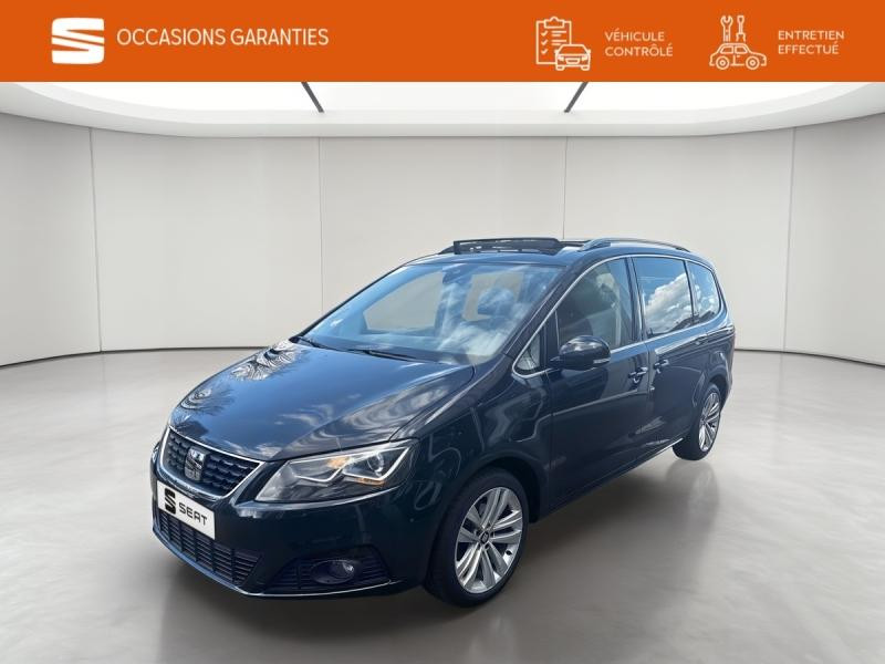 Occasion SEAT Alhambra 2.0 TDI 150 FAP Premium DSG 7 places / Toit Panoramique / GPS / Caméra / Keyless / Régulate 2020 Noir Intense 22989 € à Sarrebourg