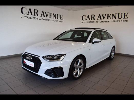 Occasion AUDI A4 Avant 35 TDI 163ch S line S tronic 7 9cv 2020 Blanc glacier 39 899 € à Haguenau