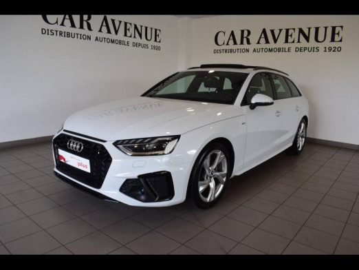 Occasion AUDI A4 Avant 35 TDI 163ch S line S tronic 7 9cv 2020 Blanc glacier 37 480 € à Haguenau
