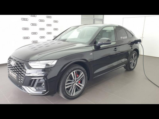 Used AUDI Q5 Sportback 55 TFSI e 367ch S line quattro S tronic 7 2021 Noir Mythic € 79,900 in Haguenau