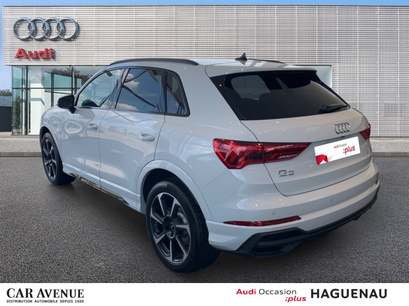 Occasion AUDI Q3 45 TFSI e 245ch S line S tronic 6 2024 Blanc Glacier métallisé 55900 € à Haguenau