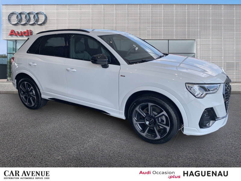 Occasion AUDI Q3 45 TFSI e 245ch S line S tronic 6 2024 Blanc Glacier métallisé 55900 € à Haguenau