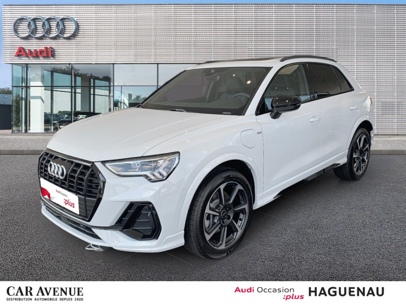 Occasion AUDI Q3 45 TFSI e 245ch S line S tronic 6 2024 Blanc Glacier métallisé 55900 € à Haguenau