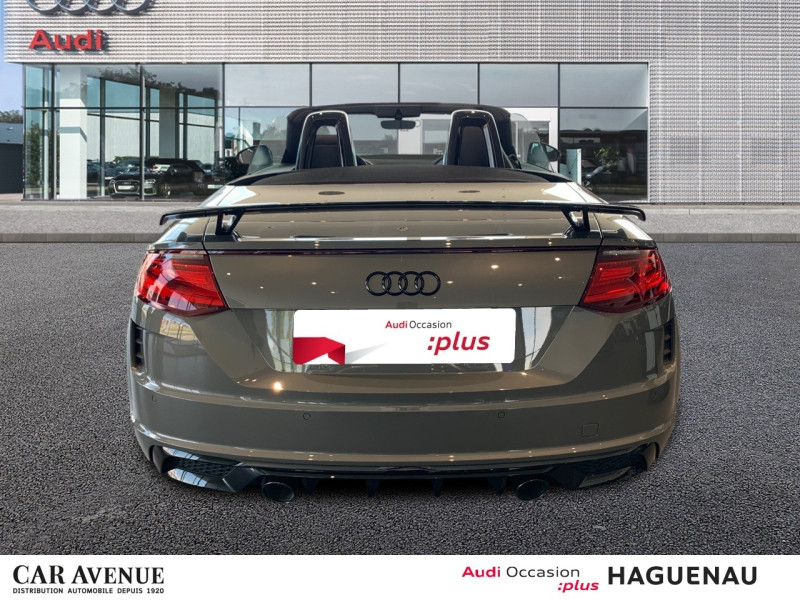 Occasion AUDI TT Roadster 45 TFSI 245ch Compétition Plus S tronic 7 2024 Gris Chronos métallisé/Capote noire 66490 € à Haguenau