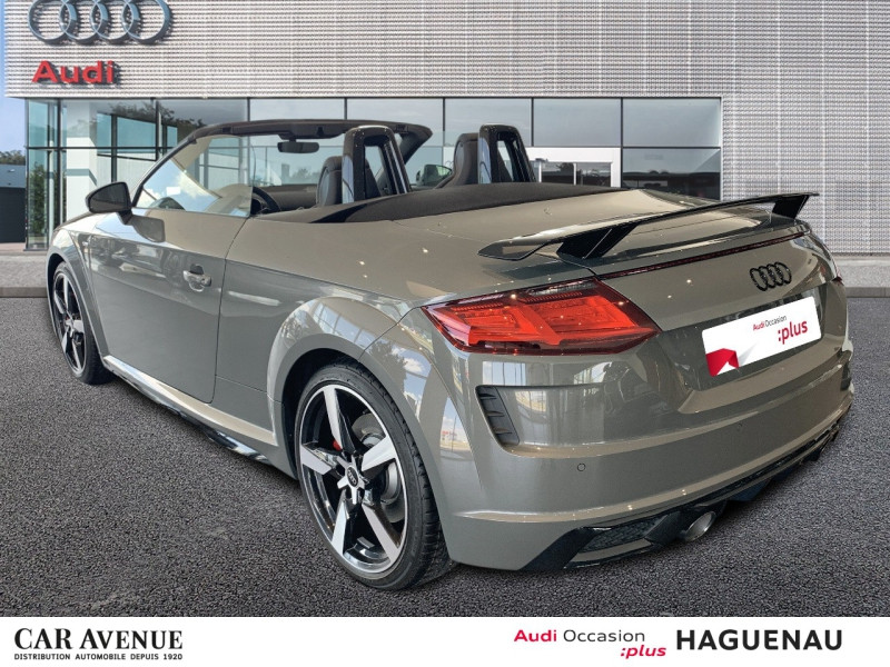 Occasion AUDI TT Roadster 45 TFSI 245ch Compétition Plus S tronic 7 2024 Gris Chronos métallisé/Capote noire 66490 € à Haguenau