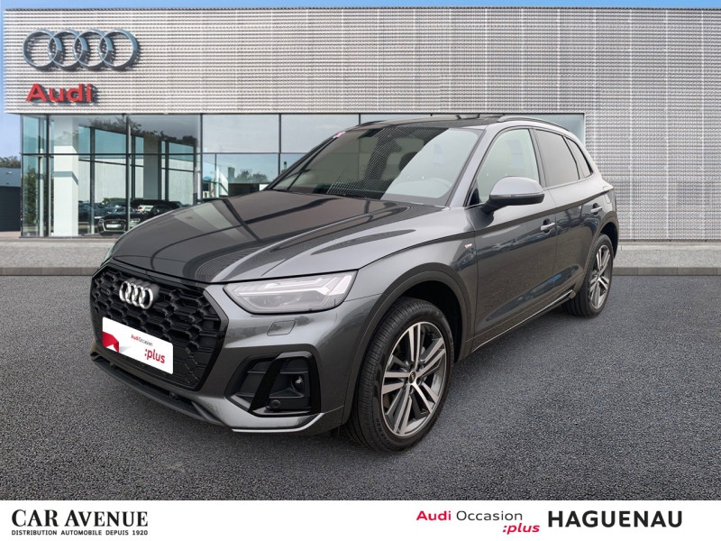 Used AUDI Q5 55 TFSI e 367ch S line quattro S tronic 7 2024 Gris Daytona nacré € 69990 in Haguenau