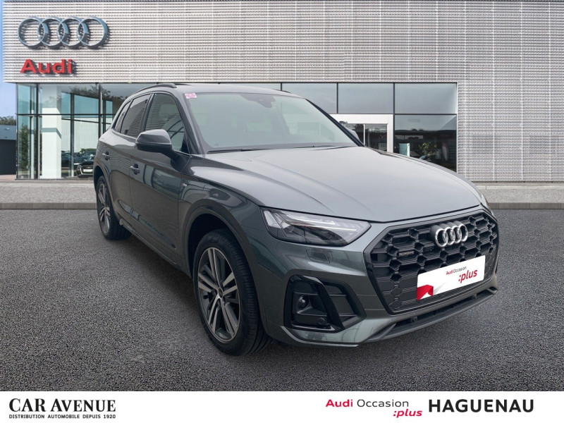 Used AUDI Q5 55 TFSI e 367ch S line quattro S tronic 7 2024 Gris Daytona nacré € 69990 in Haguenau