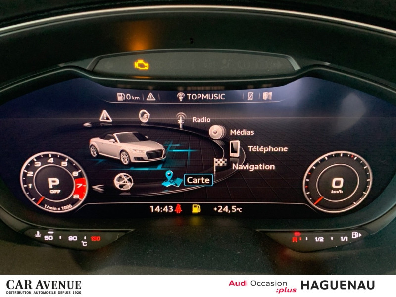 Used AUDI TT Roadster 45 TFSI 245ch Compétition Plus S tronic 7 2024 Gris Chronos métallisé/Capote noire € 66490 in Haguenau