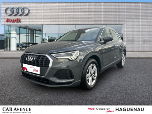 Occasion AUDI Q3 35 TFSI 150 Mild Hybrid Business line S tronic 7 PHARES A LED AVEC CLIGNOTANTS DYNAMIQUES PALETTE 2021 Gris Nano métallisé 26 990 € à Haguenau