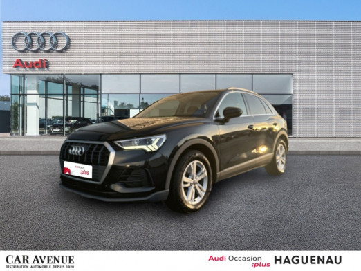 Occasion AUDI Q3 35 TDI 150 Business line S tronic 7 audi virtual cockpit led vitres arrière surteintées aide au s 2020 Noir Mythic métallisé 25 990 € à Haguenau