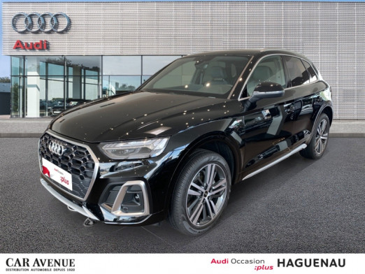 Occasion AUDI Q5 55 TFSI e 367ch S line quattro S tronic 7 2024 Noir Mythic métallisé 64 900 € à Haguenau