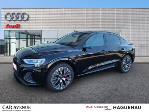 Occasion AUDI Q8 e-tron Sportback 55 408ch S Line quattro 2023 Noir Mythic Métallisée 85 900 € à Haguenau