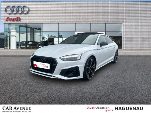 Occasion AUDI A5 Sportback 40 TFSI 204 S Edition S tronic 7 CAMERA SIEGES AV CHAUFFANTS TOIT OUVRANT MATRIX LEDS A 2022 Blanc Glacier métallisé 53 989 € à Haguenau