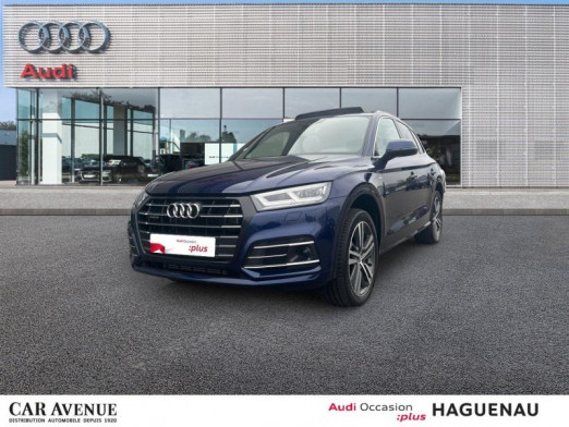 Used AUDI Q5 55 TFSI e 367 S line quattro S tronic 7 MATRIX LEDS SMARTPHONE INTERFACE SIEGES AV CHAUFFANTS SIE 2020 Bleu Navarre € 39,989 in Haguenau