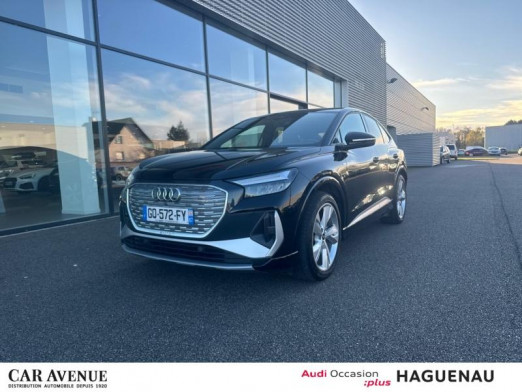 Occasion AUDI Q4 e-tron 35 e-tron 170ch S line 2022 Noir Mythic métallisé 36 989 € à Haguenau