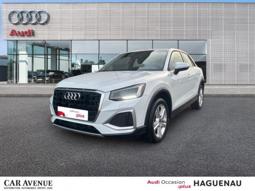 Occasion AUDI Q2 35 TFSI 150ch Design S tronic 7 2021 Blanc Glacier métallisé 24 990 € à Haguenau