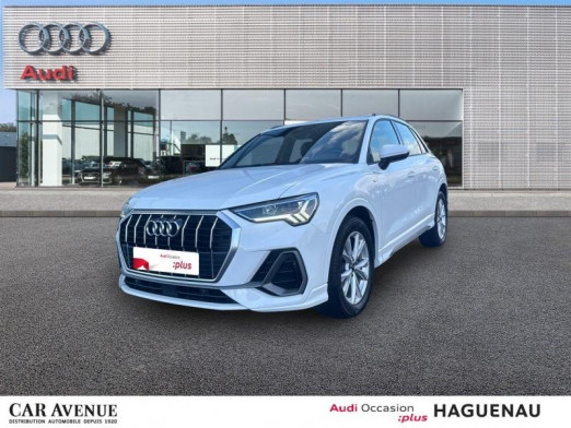 Occasion AUDI Q3 35 TDI 150ch S line S tronic 7 2021 Blanc 31 989 € à Haguenau