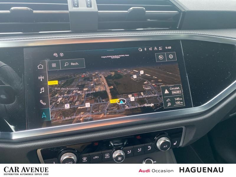 Occasion AUDI Q3 35 TDI 150ch S line quattro S tronic 7 2024 Noir Mythic métallisé 53490 € à Haguenau