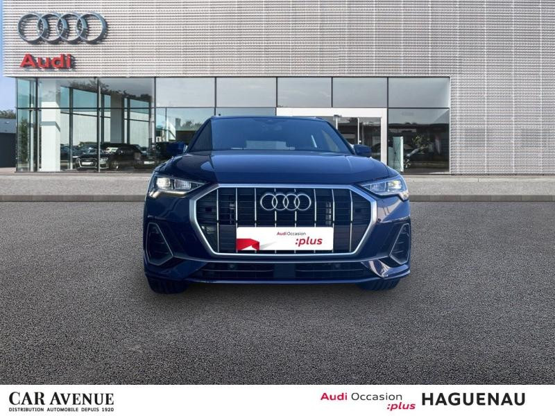 Used AUDI Q3 45 TFSI e 245ch S line S tronic 6 2021 Bleu Navarre métallisé € 34989 in Haguenau