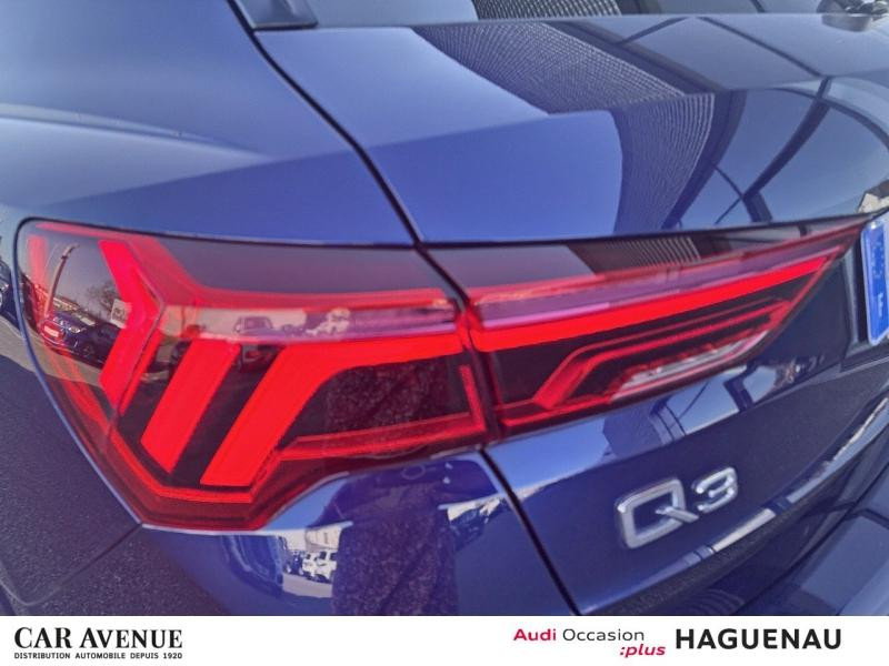 Used AUDI Q3 45 TFSI e 245ch S line S tronic 6 2021 Bleu Navarre métallisé € 34989 in Haguenau