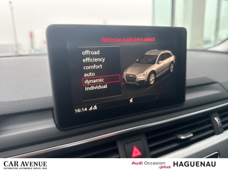 Occasion AUDI A4 Allroad 3.0 V6 TDI 218 Design quattro S tronic 7 crochet d'attelage 2016 Noir mythic 26989 € à Haguenau