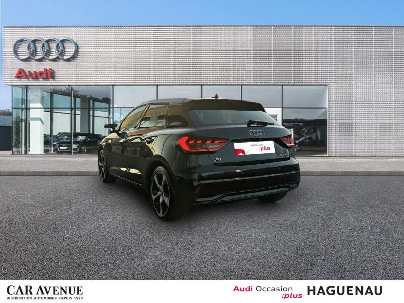 Used AUDI A1 Sportback 30 TFSI 110 Advanced S tronic 7 / SIèges Sport / Feux LED Dynamiques / Aide au Stationn 2021 Noir Mythic/Arches+pav Gris Manhattan € 18989 in Haguenau
