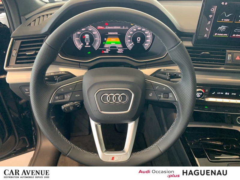 Occasion AUDI Q5 55 TFSI e 367ch S line quattro S tronic 7 2024 Noir Mythic métallisé 55900 € à Haguenau