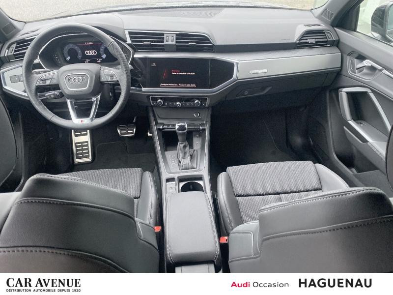 Occasion AUDI Q3 35 TDI 150ch S line quattro S tronic 7 2024 Noir Mythic métallisé 53490 € à Haguenau