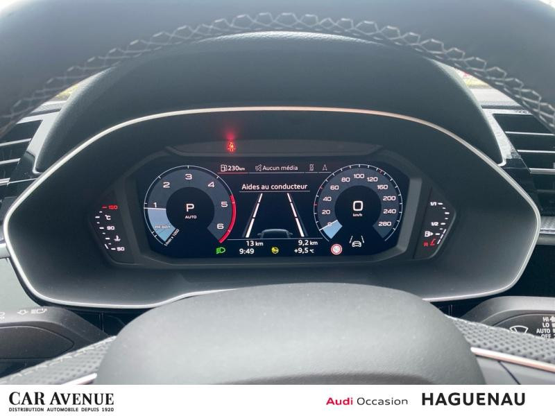 Occasion AUDI Q3 35 TDI 150ch S line quattro S tronic 7 2024 Noir Mythic métallisé 53490 € à Haguenau