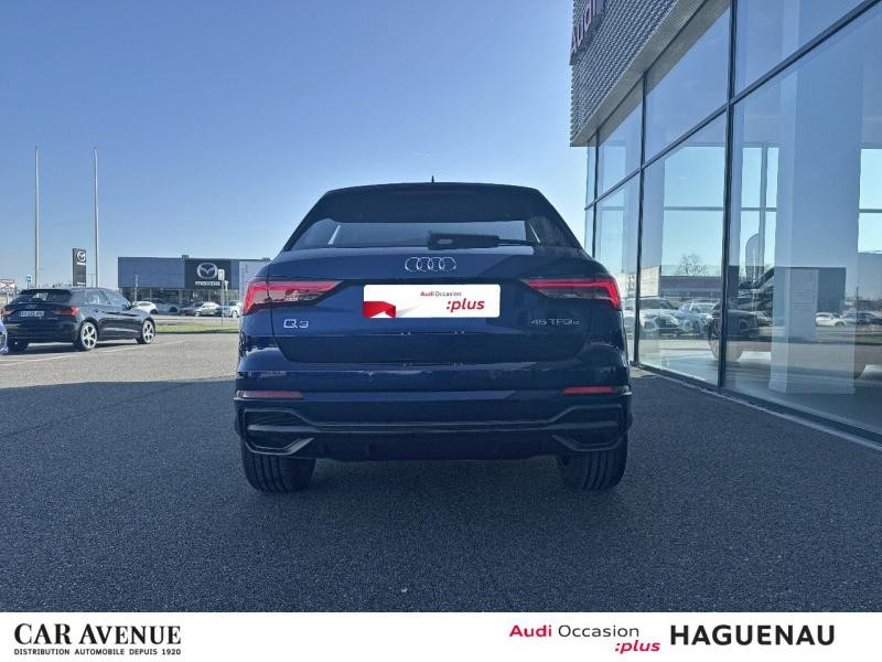 Used AUDI Q3 45 TFSI e 245ch S line S tronic 6 2021 Bleu Navarre métallisé € 34989 in Haguenau