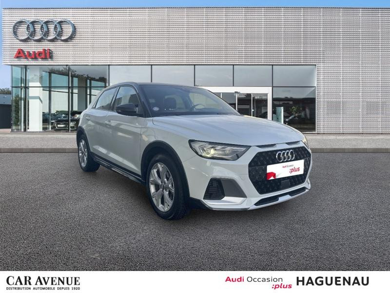 Occasion AUDI A1 Citycarver 30 TFSI 116ch Design Luxe S tronic 7 SIEGES AV SPORT SMARTPHONE INTERFACE AUDI SOUND S 2019 Blanc Glacier/Arches+pav Gris Manhattan 17989 € à Haguenau