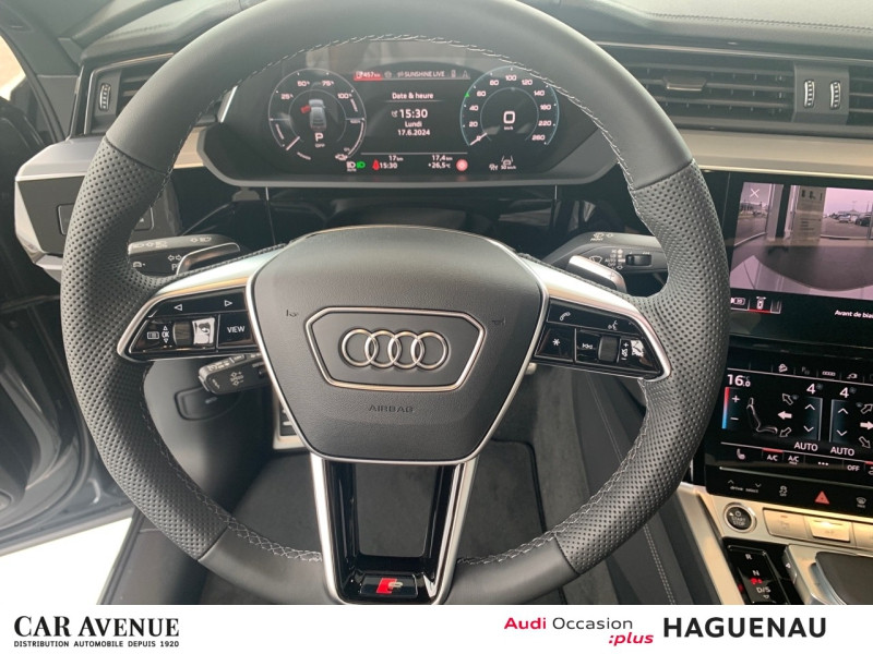 Used AUDI Q8 e-tron Sportback 55 408ch S Line quattro 2024 Gris Daytona Nacrée € 83900 in Haguenau