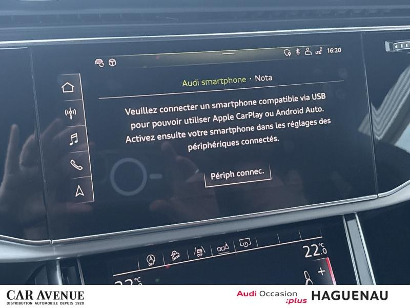 Occasion AUDI Q8 50 TDI 286 S line quattro tiptronic 8 JANTES 21' SINGLEFRAME EN NOIR PACK ESTHETIQUE NOIR AUDI SM 2019 Noir Orca 47989 € à Haguenau