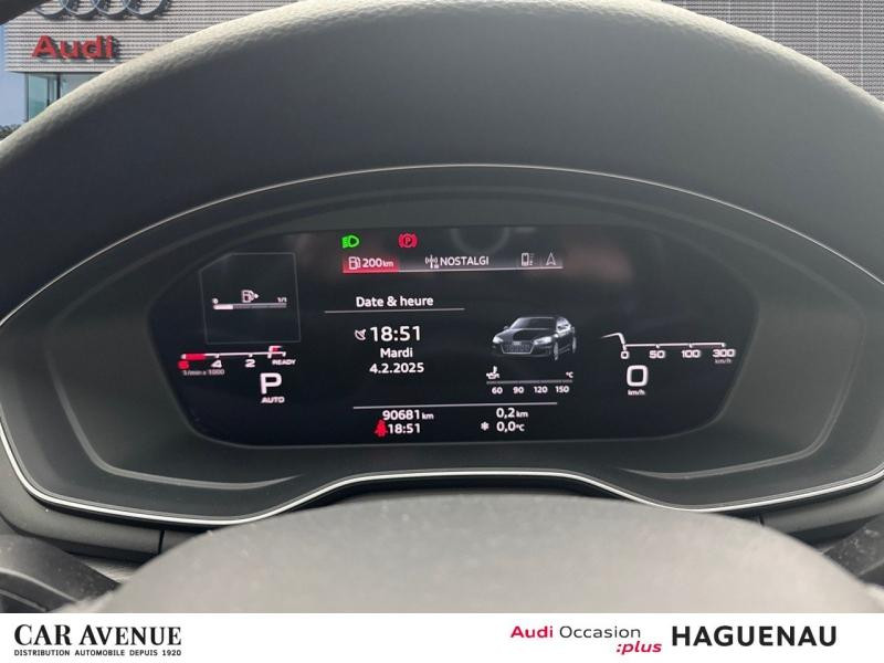 Occasion AUDI A5 Sportback 40 TDI 204 Avus S tronic 7 / Cuir Alcantara / Virtual Cockpit / GPS MMI / Feux Matrix L 2021 Bleu Navarre métallisé 33989 € à Haguenau