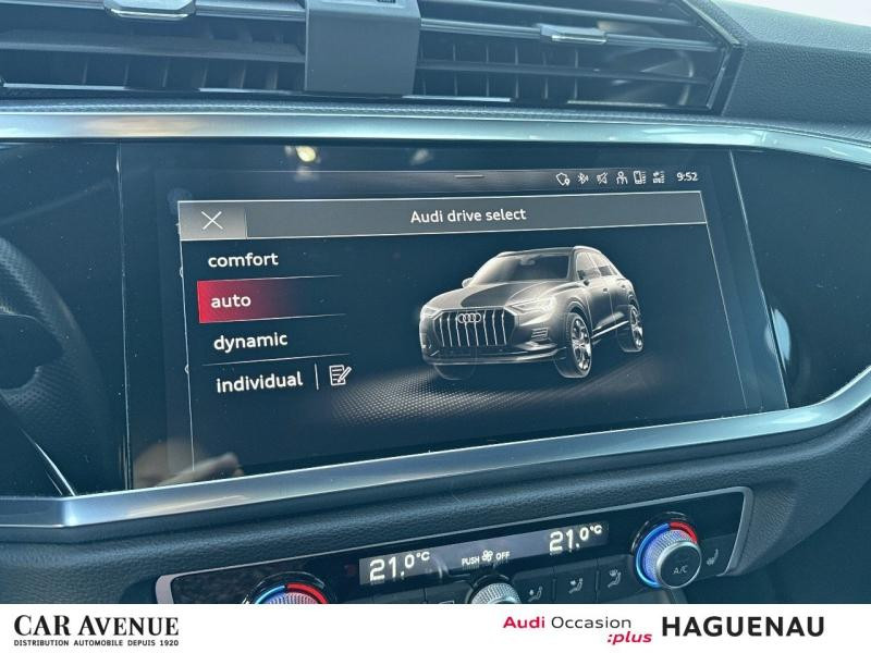 Used AUDI Q3 45 TFSI e 245ch S line S tronic 6 2021 Bleu Navarre métallisé € 34989 in Haguenau