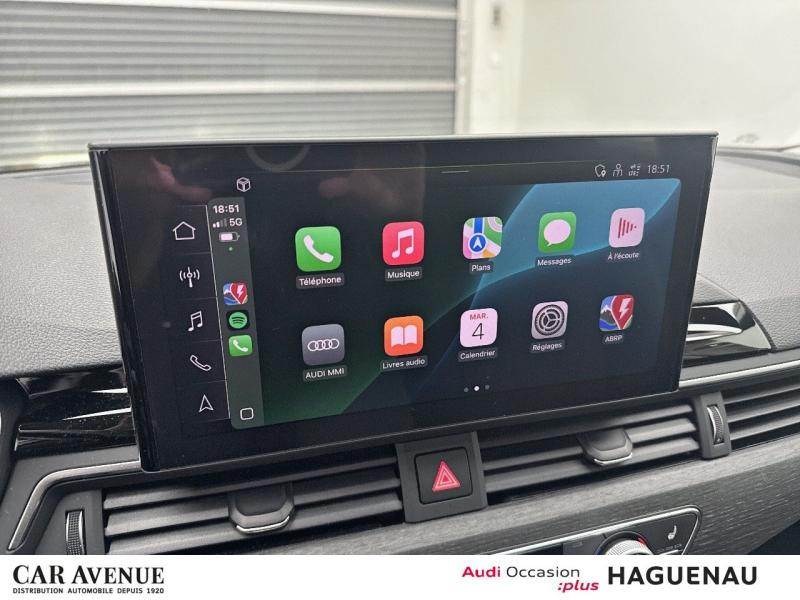 Occasion AUDI A5 Sportback 40 TDI 204 Avus S tronic 7 / Cuir Alcantara / Virtual Cockpit / GPS MMI / Feux Matrix L 2021 Bleu Navarre métallisé 33989 € à Haguenau