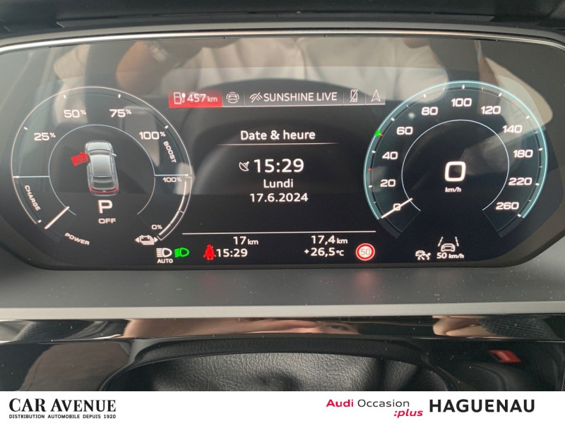 Used AUDI Q8 e-tron Sportback 55 408ch S Line quattro 2024 Gris Daytona Nacrée € 83900 in Haguenau