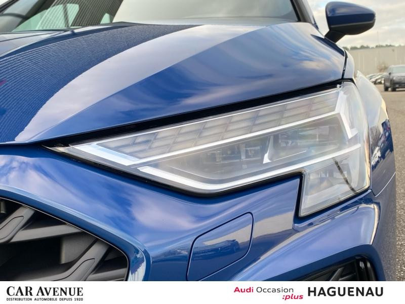 Occasion AUDI A3 Sportback 40 TFSI e 204ch PHEV S tronic 6 NOUVELLE PHASE 2025 Bleu Ascari métallisé 52990 € à Haguenau