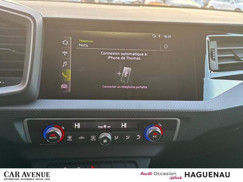 Used AUDI A1 Sportback 30 TFSI 110 Advanced S tronic 7 / SIèges Sport / Feux LED Dynamiques / Aide au Stationn 2021 Noir Mythic/Arches+pav Gris Manhattan € 18989 in Haguenau