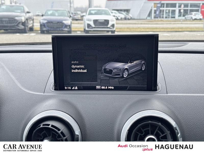 Occasion AUDI A3 Sportback 35 TDI 150 Design Luxe S tronic 7/ Sièges Cuir / Virtual Cockpit / GPS / Caméra / Keyle 2019 Blanc Ibis 22989 € à Haguenau