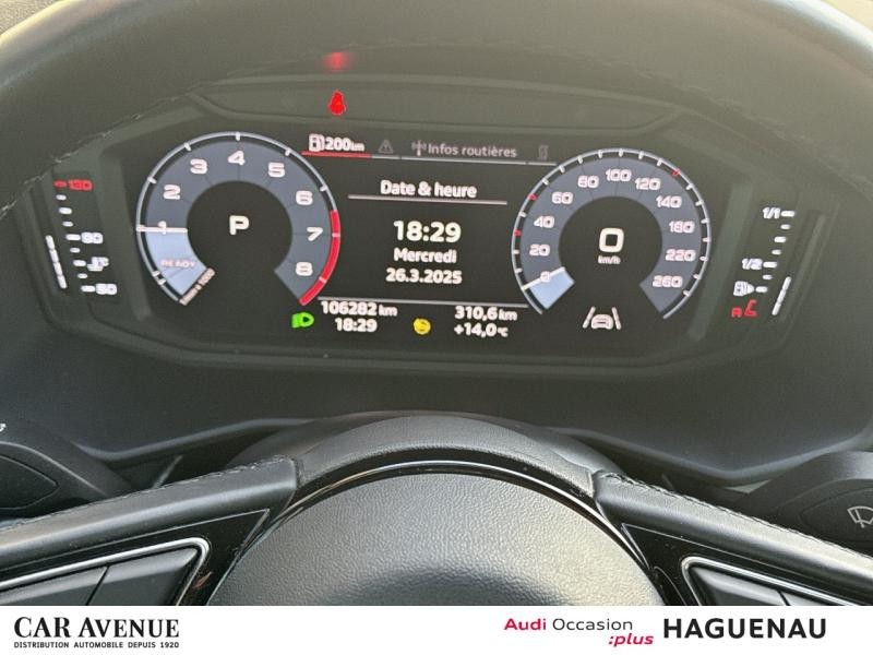 Used AUDI A1 Sportback 30 TFSI 110 Advanced S tronic 7 / SIèges Sport / Feux LED Dynamiques / Aide au Stationn 2021 Noir Mythic/Arches+pav Gris Manhattan € 18989 in Haguenau