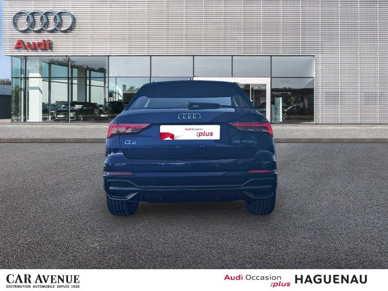Used AUDI Q3 45 TFSI e 245ch S line S tronic 6 2021 Bleu Navarre métallisé € 34989 in Haguenau