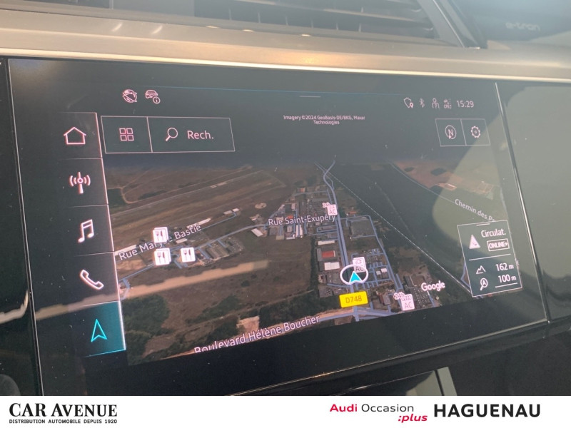Used AUDI Q8 e-tron Sportback 55 408ch S Line quattro 2024 Gris Daytona Nacrée € 83900 in Haguenau