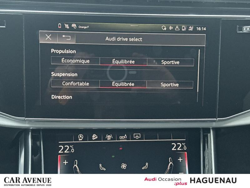 Occasion AUDI Q8 50 TDI 286 S line quattro tiptronic 8 JANTES 21' SINGLEFRAME EN NOIR PACK ESTHETIQUE NOIR AUDI SM 2019 Noir Orca 47989 € à Haguenau