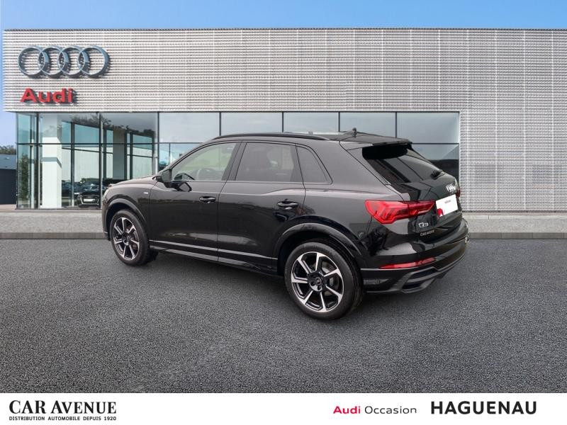 Occasion AUDI Q3 35 TDI 150ch S line quattro S tronic 7 2024 Noir Mythic métallisé 53490 € à Haguenau